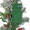 9ft. General Store Snowy Garland with LED Lights & Bows